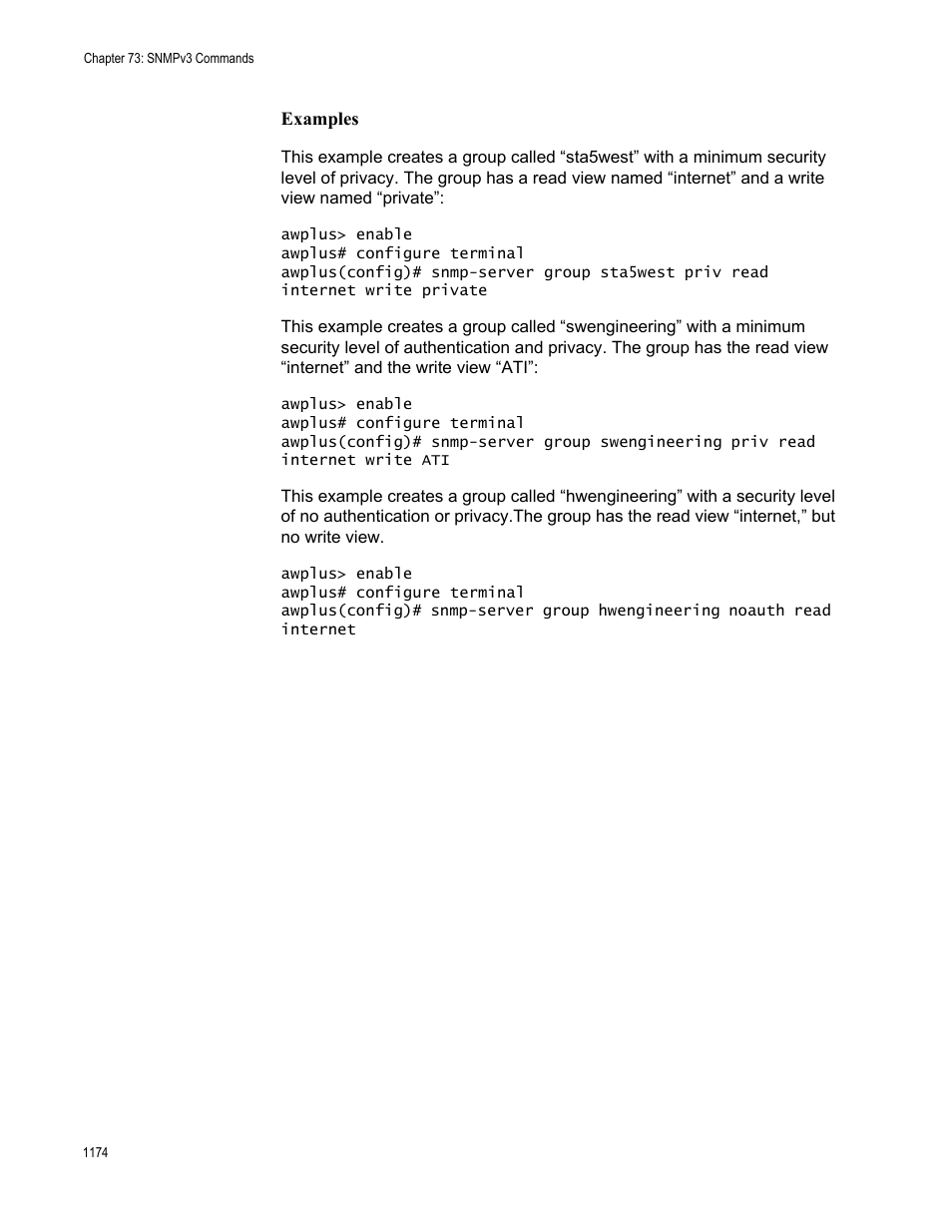 Allied Telesis AT-FS970M Series User Manual | Page 1174 / 1938