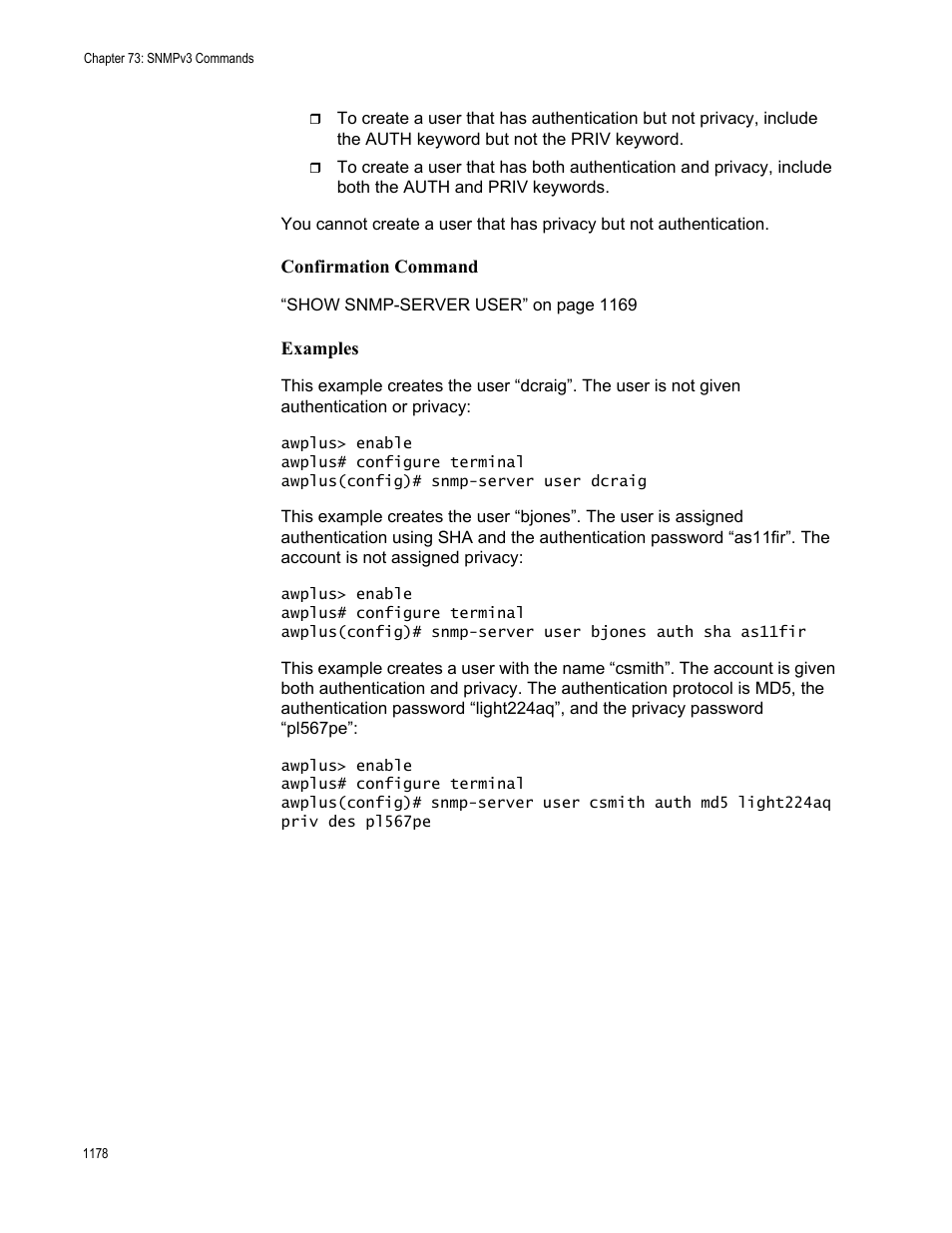 Allied Telesis AT-FS970M Series User Manual | Page 1178 / 1938