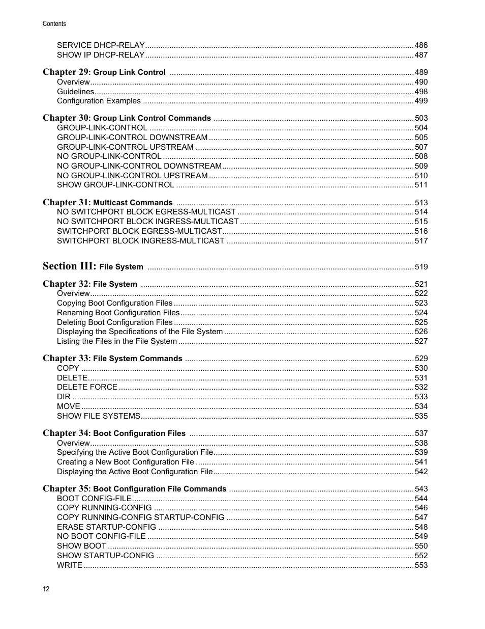 Allied Telesis AT-FS970M Series User Manual | Page 12 / 1938