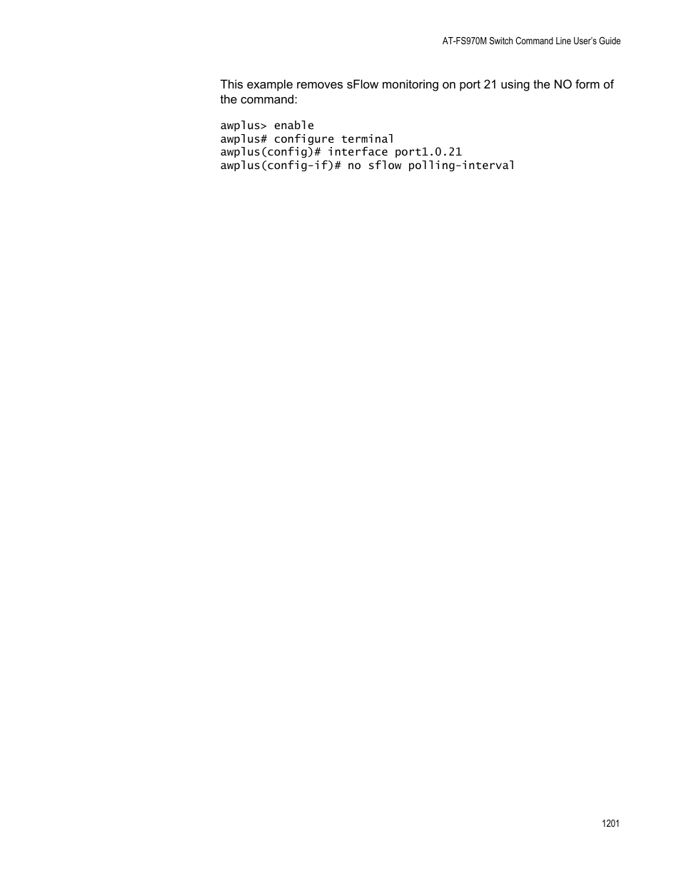 Allied Telesis AT-FS970M Series User Manual | Page 1201 / 1938