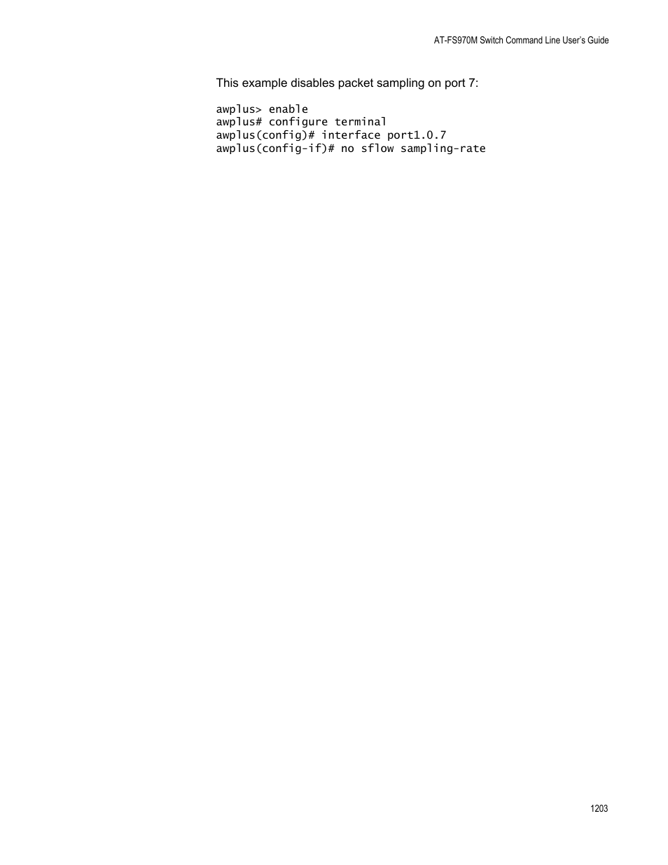 Allied Telesis AT-FS970M Series User Manual | Page 1203 / 1938