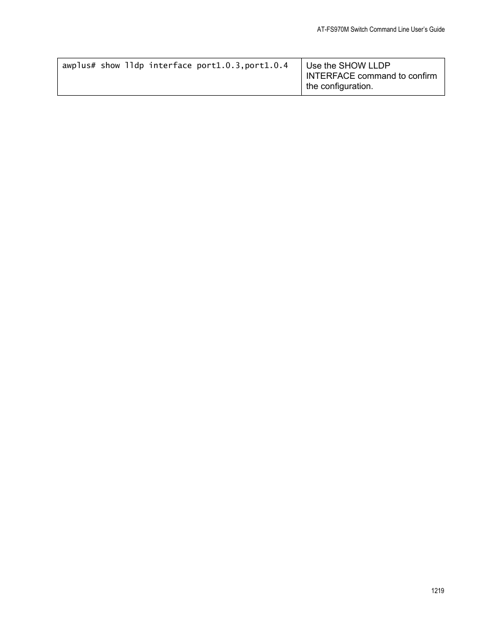 Allied Telesis AT-FS970M Series User Manual | Page 1219 / 1938