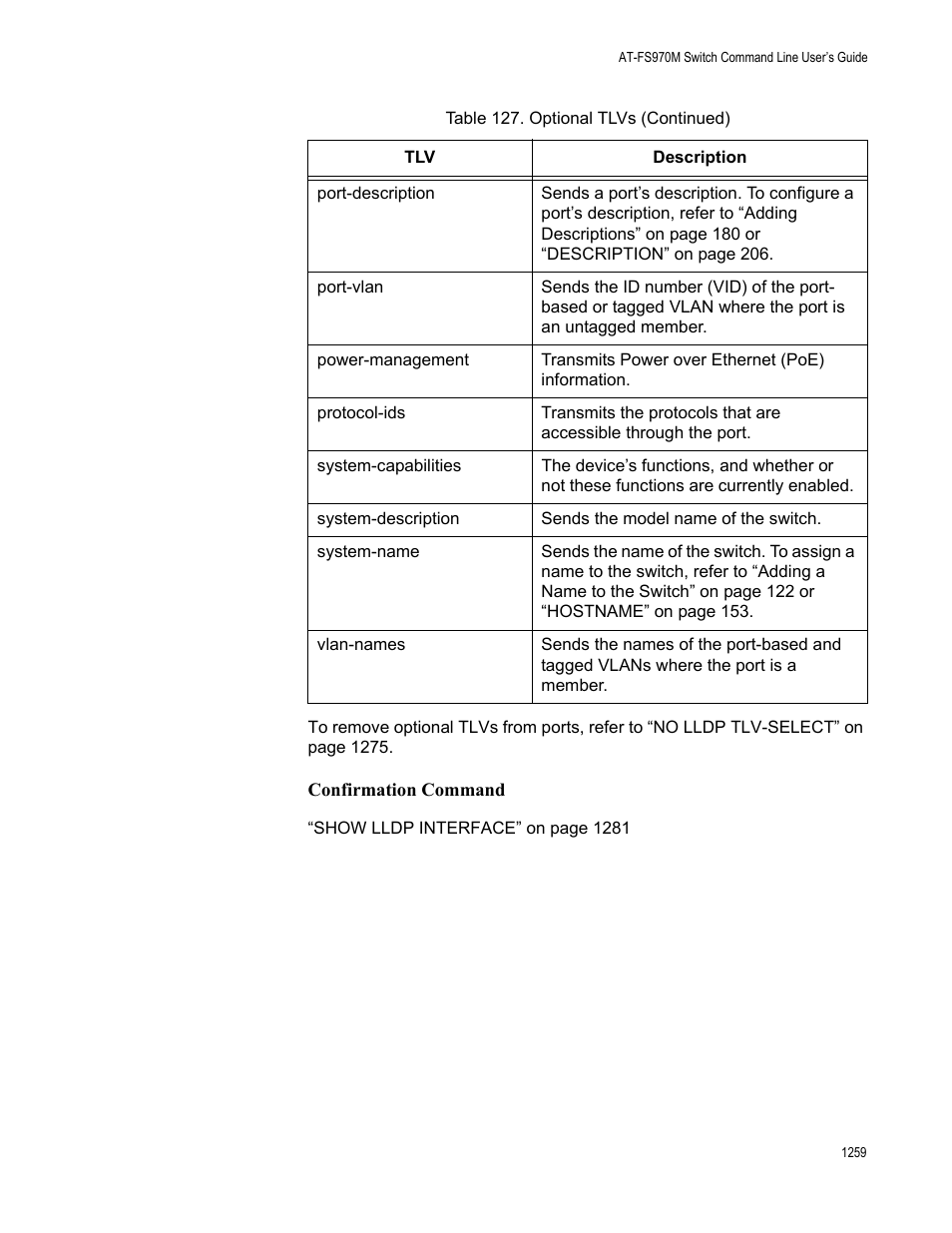 Allied Telesis AT-FS970M Series User Manual | Page 1259 / 1938