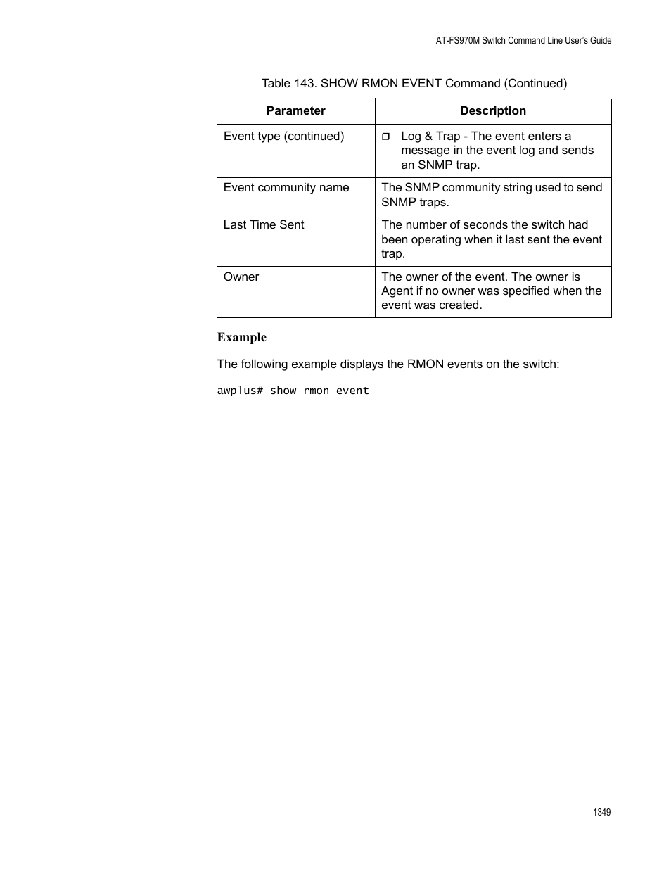 Allied Telesis AT-FS970M Series User Manual | Page 1349 / 1938