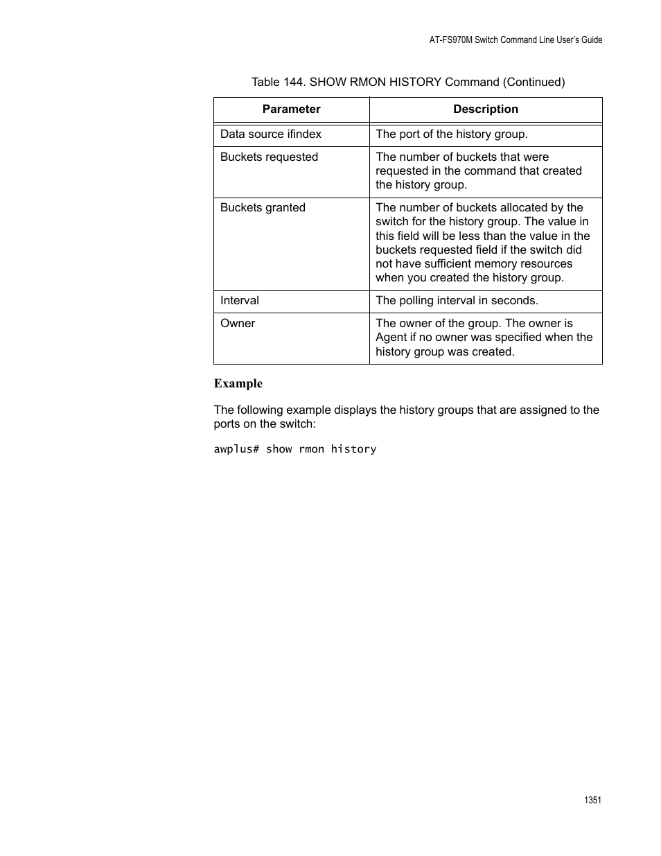 Allied Telesis AT-FS970M Series User Manual | Page 1351 / 1938