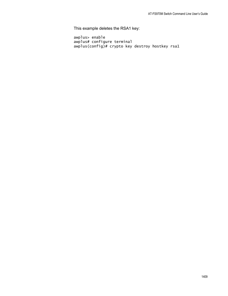 Allied Telesis AT-FS970M Series User Manual | Page 1409 / 1938