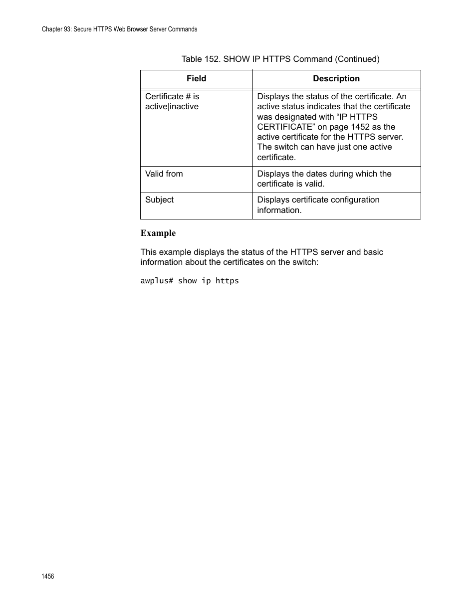 Allied Telesis AT-FS970M Series User Manual | Page 1456 / 1938