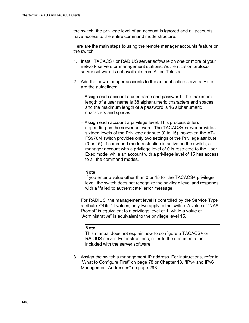 Allied Telesis AT-FS970M Series User Manual | Page 1460 / 1938