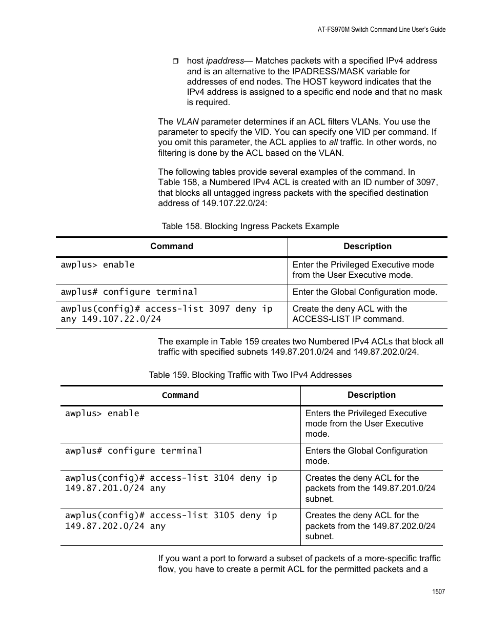 Allied Telesis AT-FS970M Series User Manual | Page 1507 / 1938