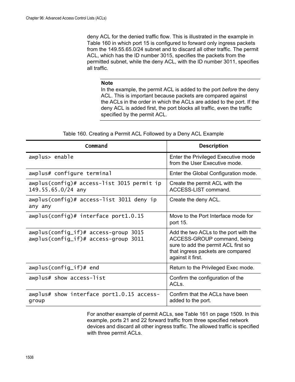 Allied Telesis AT-FS970M Series User Manual | Page 1508 / 1938