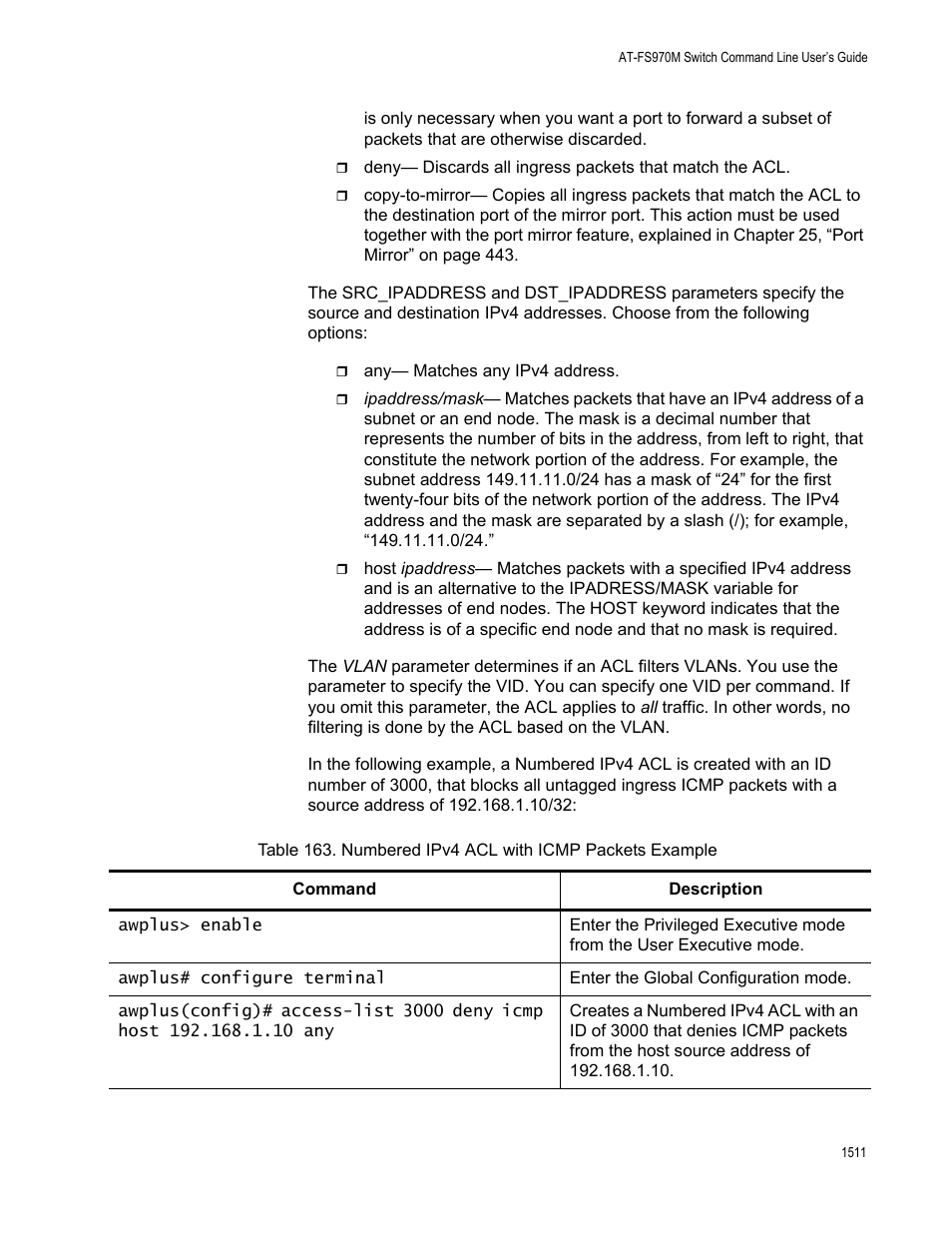 Allied Telesis AT-FS970M Series User Manual | Page 1511 / 1938