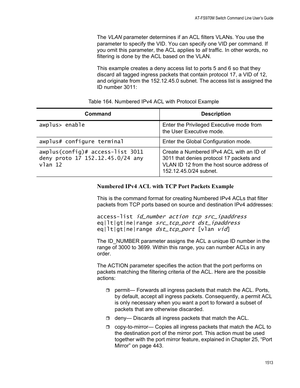 Allied Telesis AT-FS970M Series User Manual | Page 1513 / 1938