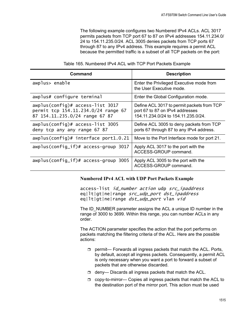 Allied Telesis AT-FS970M Series User Manual | Page 1515 / 1938