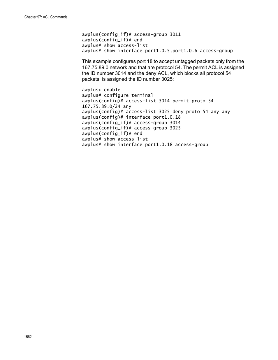 Allied Telesis AT-FS970M Series User Manual | Page 1562 / 1938