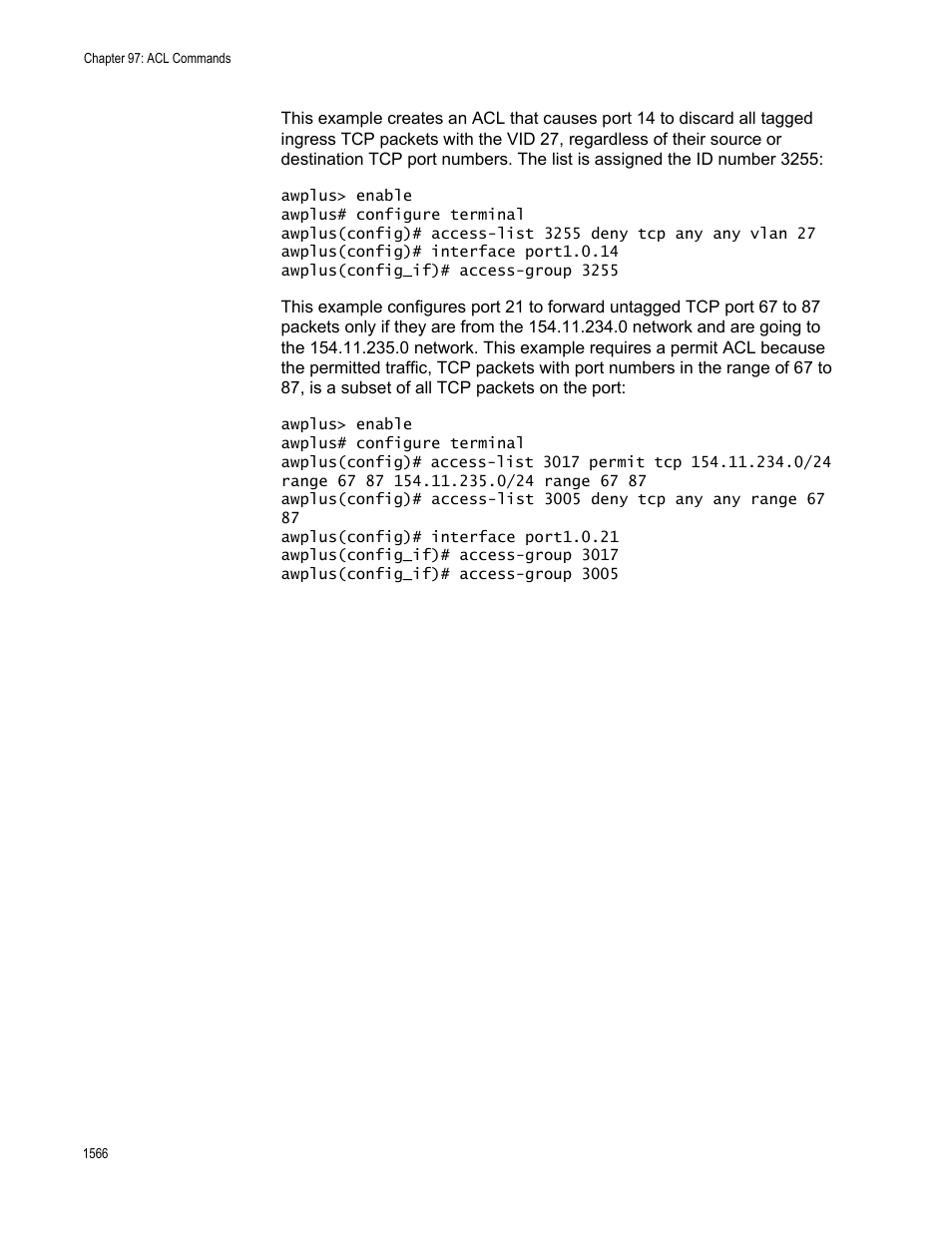 Allied Telesis AT-FS970M Series User Manual | Page 1566 / 1938