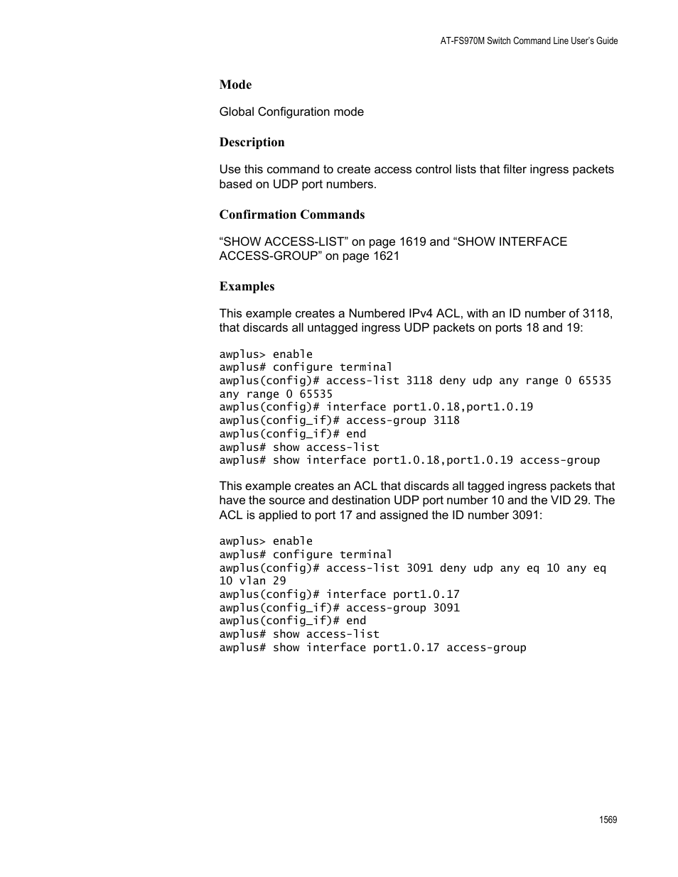 Allied Telesis AT-FS970M Series User Manual | Page 1569 / 1938