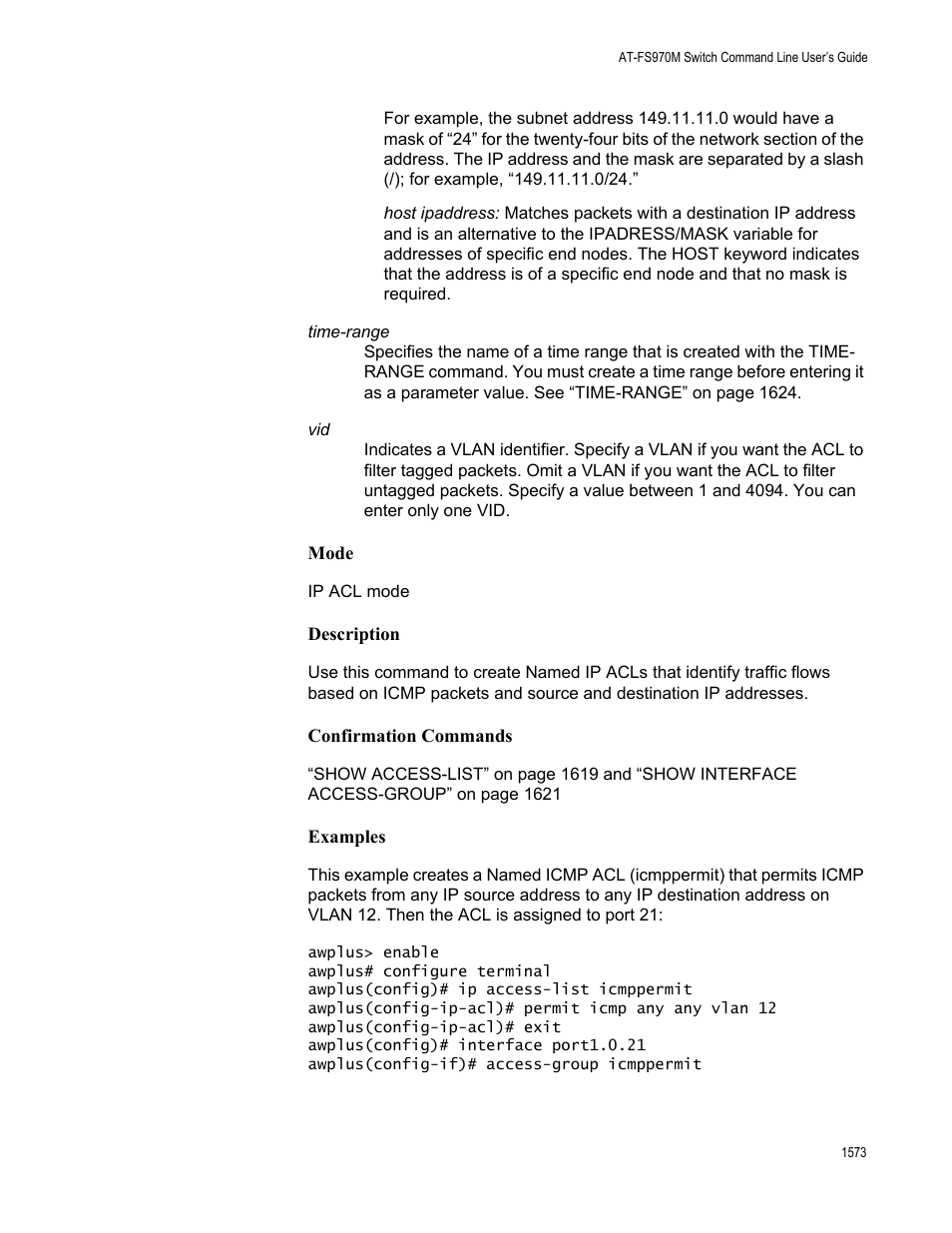 Allied Telesis AT-FS970M Series User Manual | Page 1573 / 1938