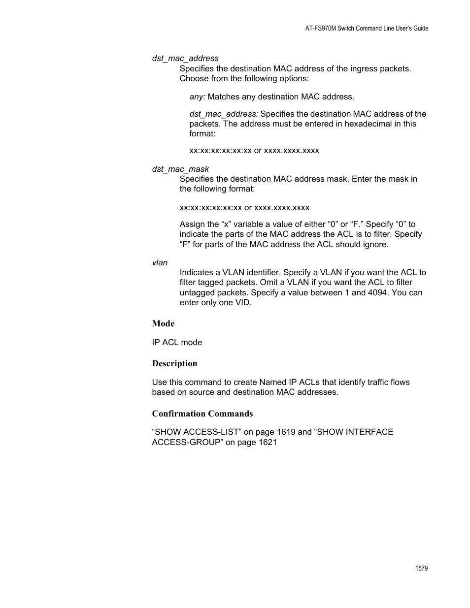 Allied Telesis AT-FS970M Series User Manual | Page 1579 / 1938