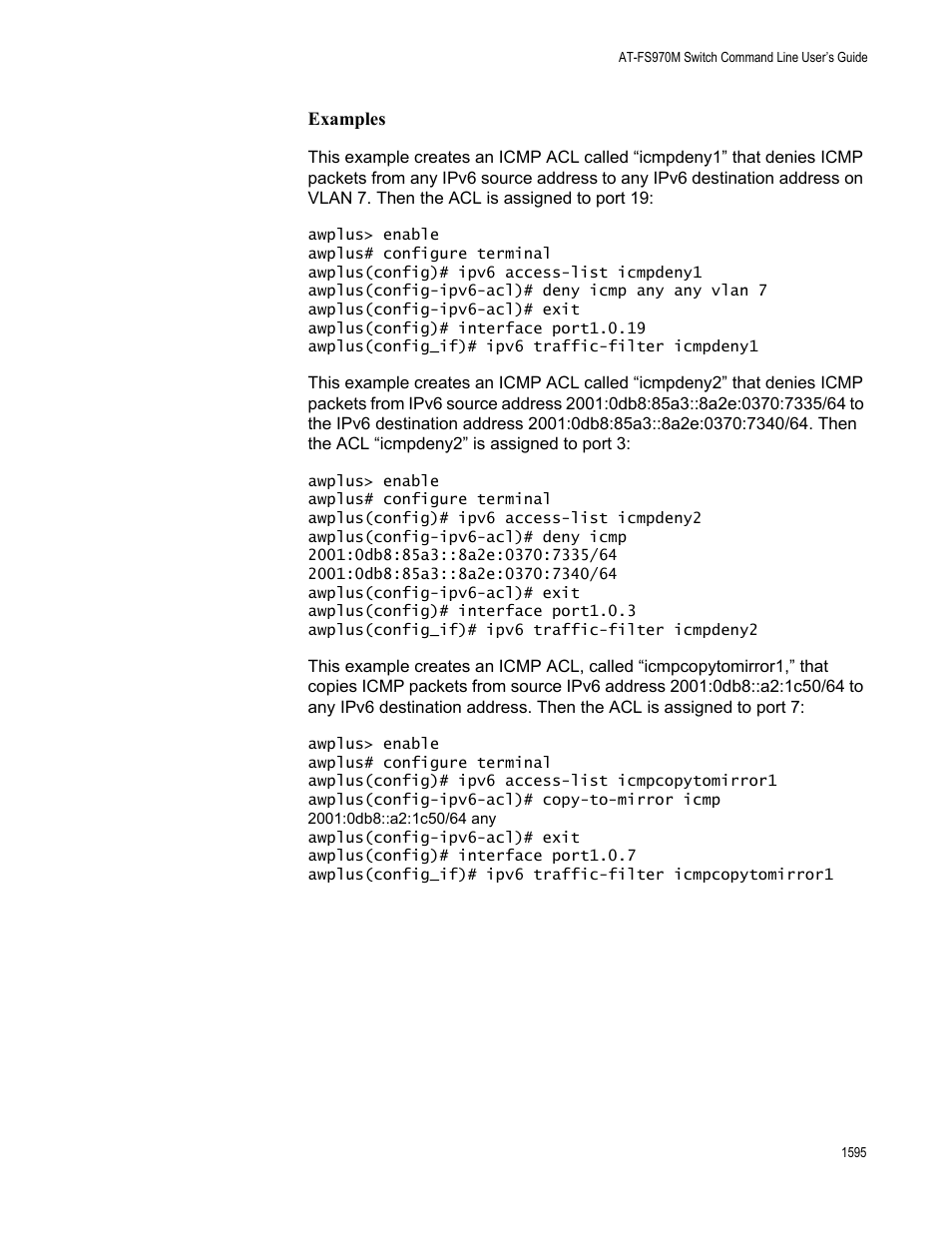 Allied Telesis AT-FS970M Series User Manual | Page 1595 / 1938