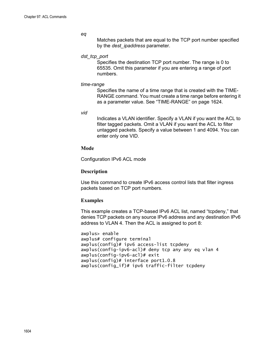 Allied Telesis AT-FS970M Series User Manual | Page 1604 / 1938