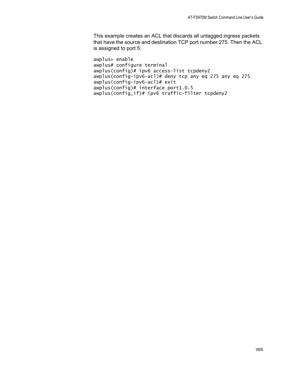 Allied Telesis AT-FS970M Series User Manual | Page 1605 / 1938