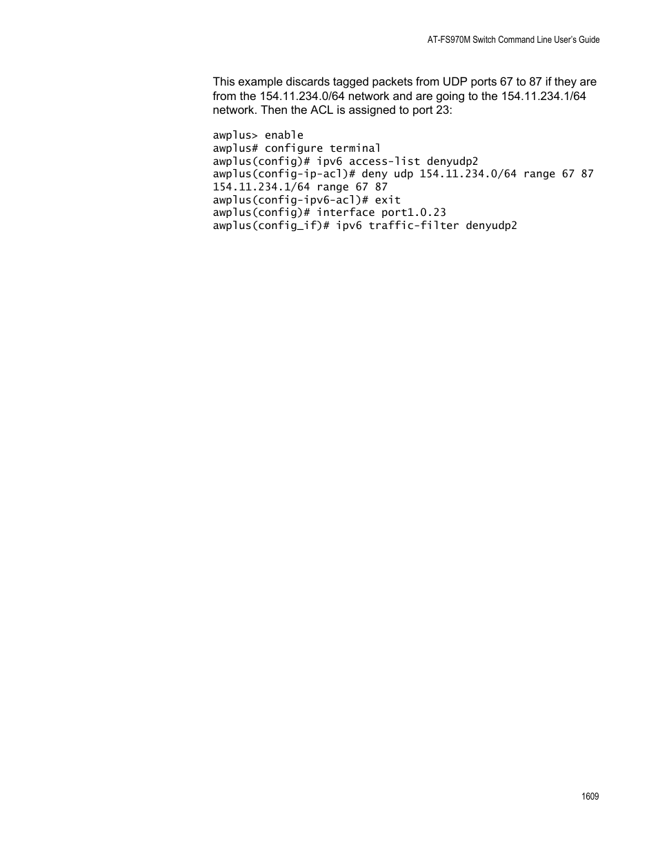 Allied Telesis AT-FS970M Series User Manual | Page 1609 / 1938