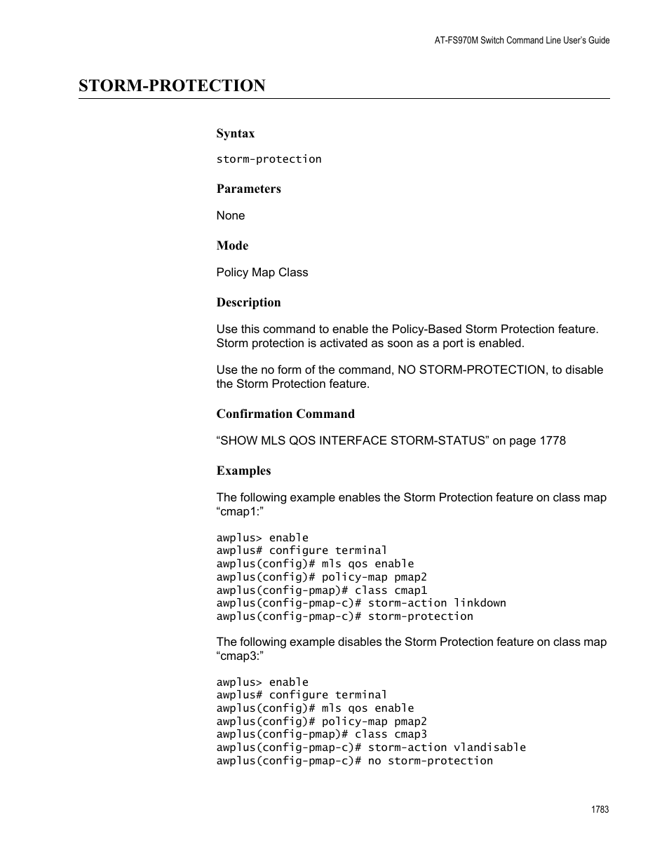 Storm-protection 3, Storm-protection | Allied Telesis AT-FS970M Series User Manual | Page 1783 / 1938