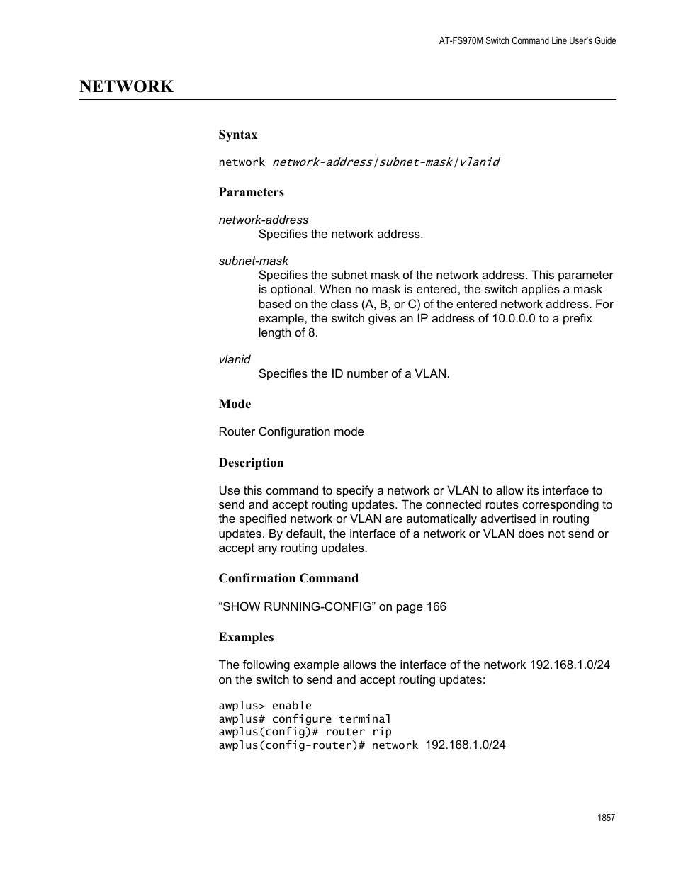 Network 7, Network | Allied Telesis AT-FS970M Series User Manual | Page 1857 / 1938