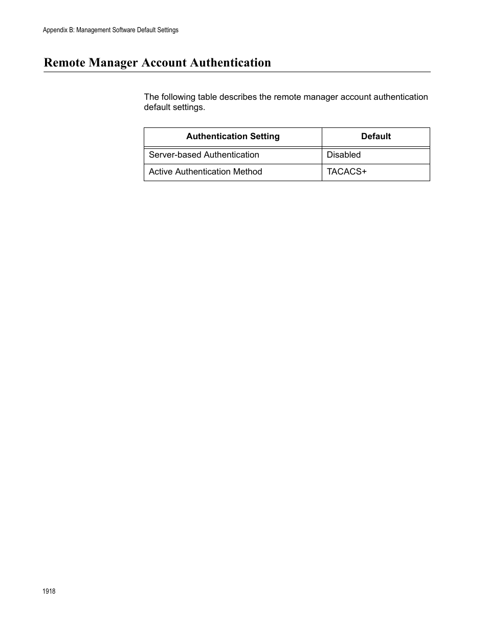 Remote manager account authentication 8, Remote manager account authentication | Allied Telesis AT-FS970M Series User Manual | Page 1918 / 1938