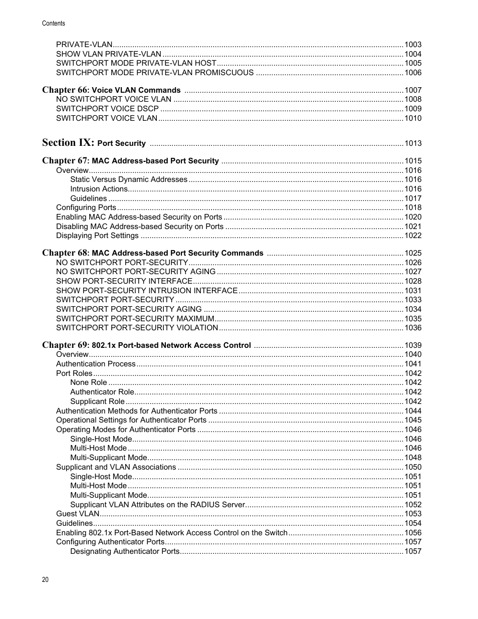 Allied Telesis AT-FS970M Series User Manual | Page 20 / 1938