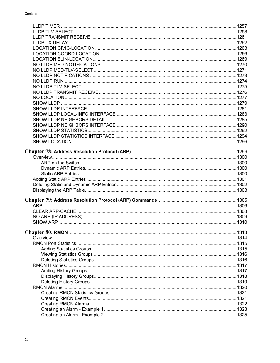 Allied Telesis AT-FS970M Series User Manual | Page 24 / 1938