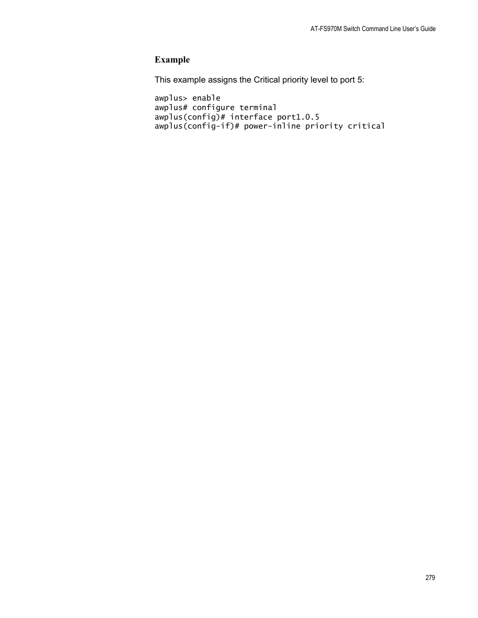 Allied Telesis AT-FS970M Series User Manual | Page 279 / 1938