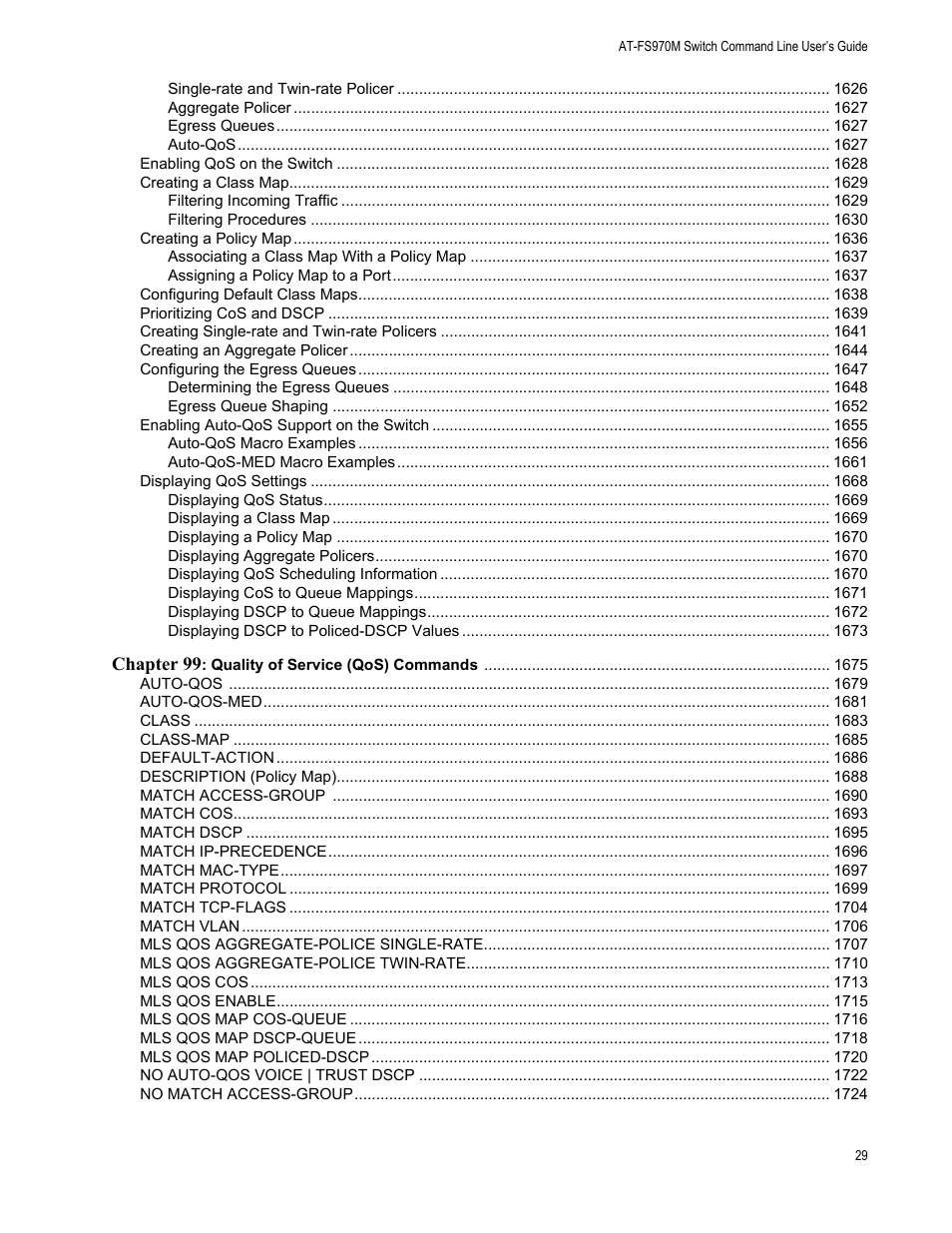 Allied Telesis AT-FS970M Series User Manual | Page 29 / 1938