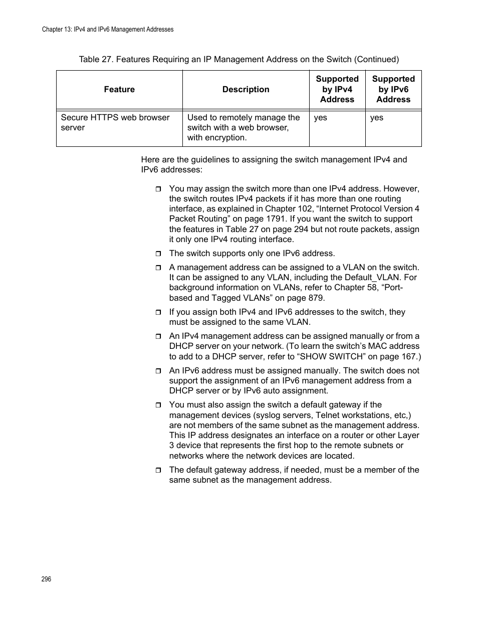 Allied Telesis AT-FS970M Series User Manual | Page 296 / 1938