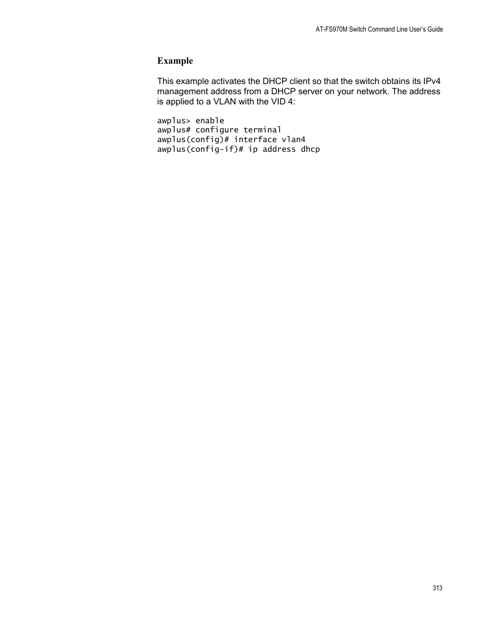 Allied Telesis AT-FS970M Series User Manual | Page 313 / 1938