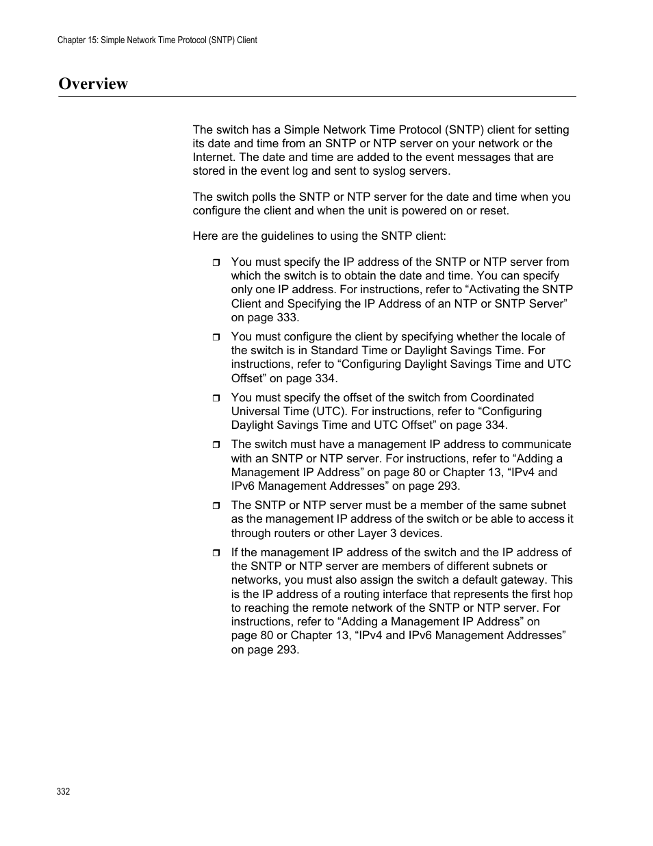 Overview | Allied Telesis AT-FS970M Series User Manual | Page 332 / 1938