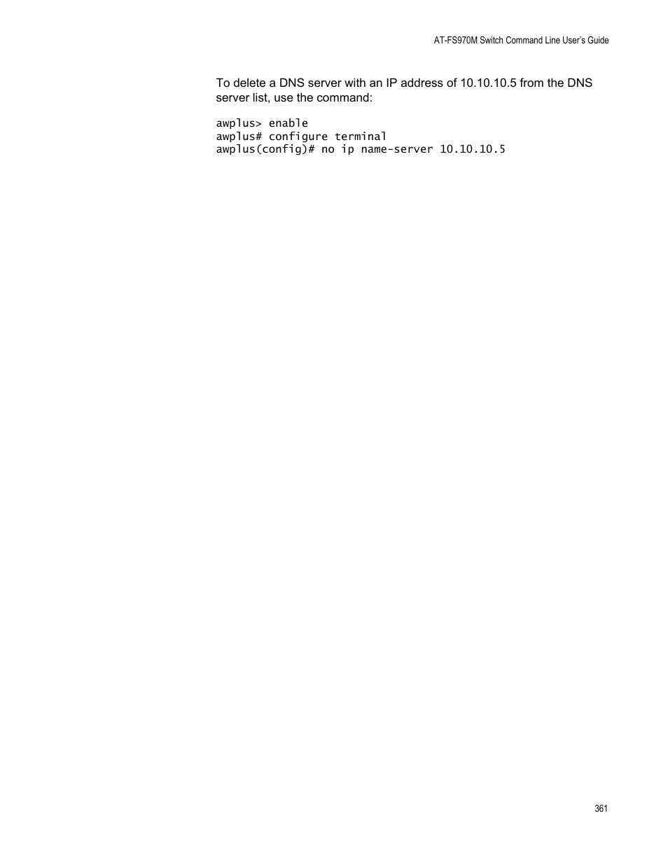 Allied Telesis AT-FS970M Series User Manual | Page 361 / 1938