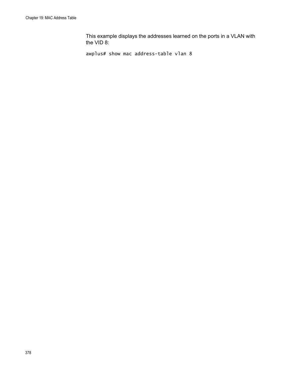 Allied Telesis AT-FS970M Series User Manual | Page 378 / 1938