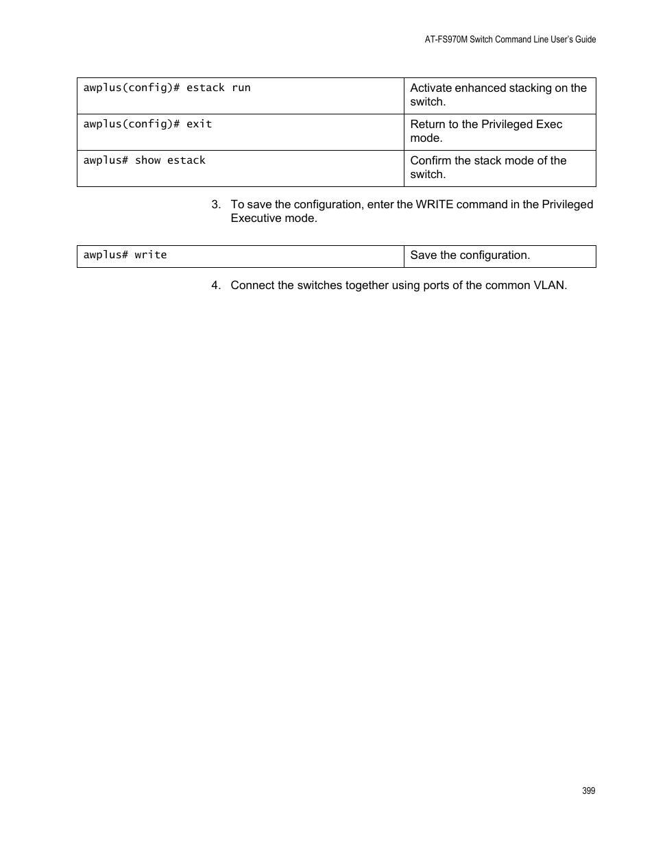 Allied Telesis AT-FS970M Series User Manual | Page 399 / 1938