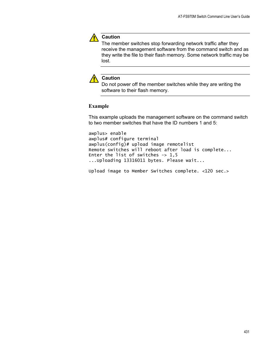 Allied Telesis AT-FS970M Series User Manual | Page 431 / 1938