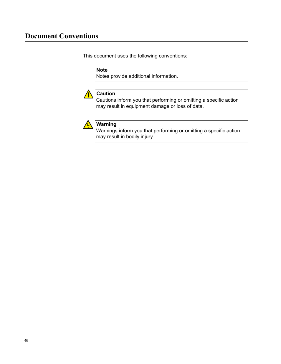 Document conventions | Allied Telesis AT-FS970M Series User Manual | Page 46 / 1938