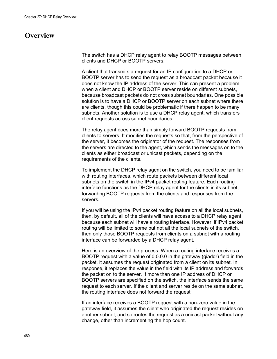Overview | Allied Telesis AT-FS970M Series User Manual | Page 460 / 1938