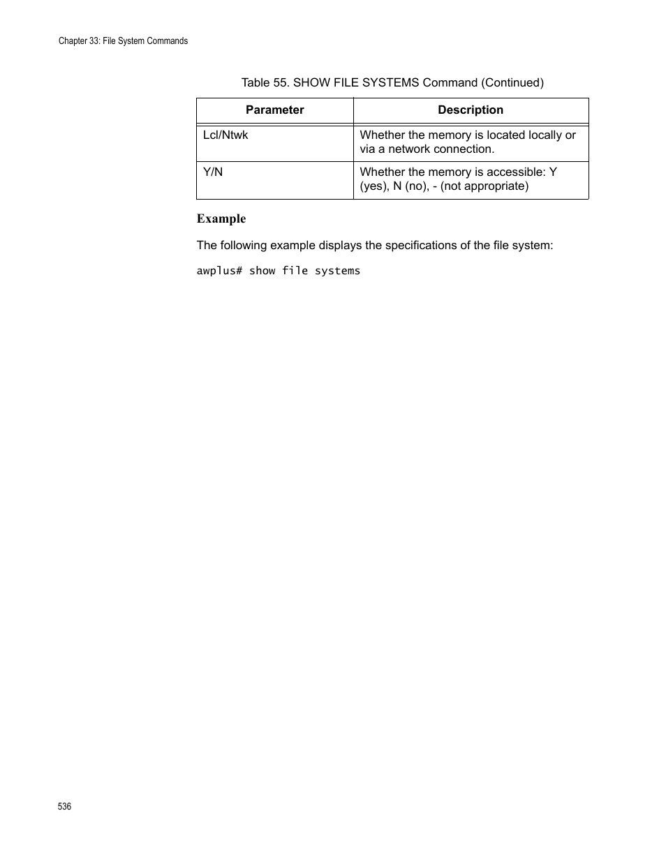 Allied Telesis AT-FS970M Series User Manual | Page 536 / 1938