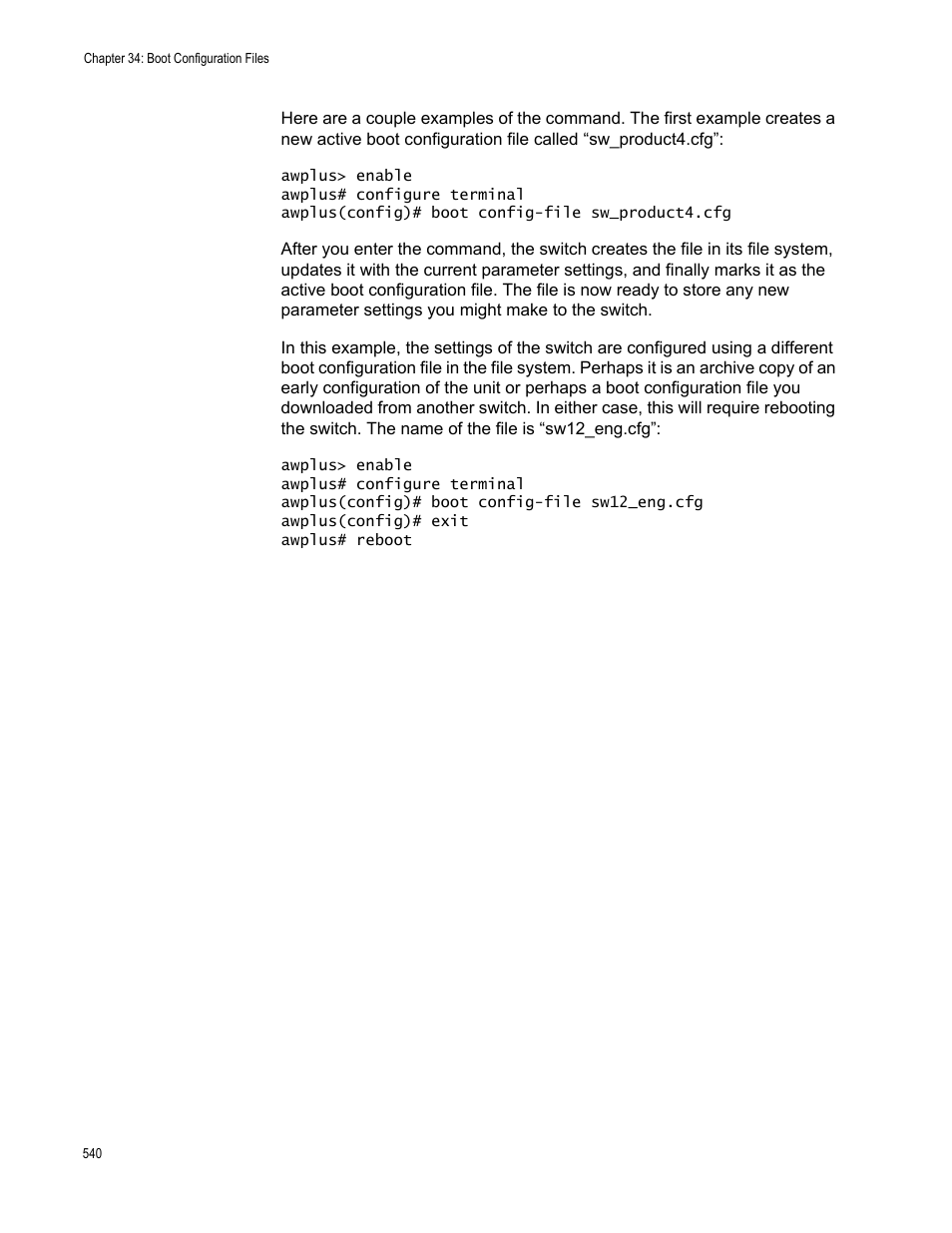 Allied Telesis AT-FS970M Series User Manual | Page 540 / 1938