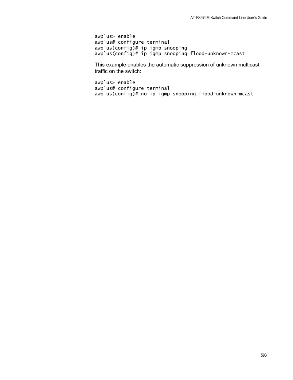 Allied Telesis AT-FS970M Series User Manual | Page 593 / 1938