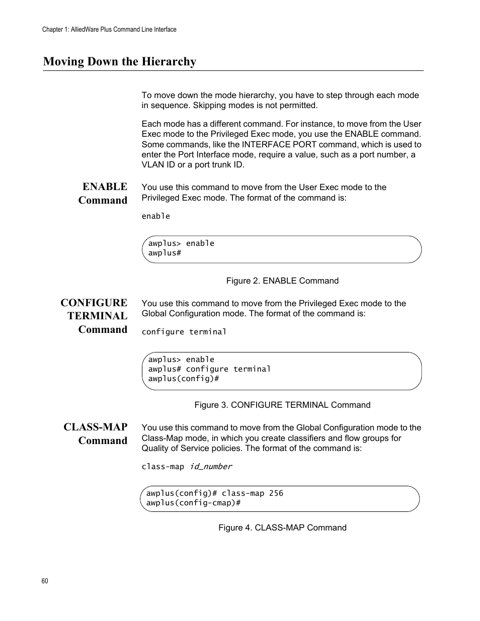 Moving down the hierarchy | Allied Telesis AT-FS970M Series User Manual | Page 60 / 1938