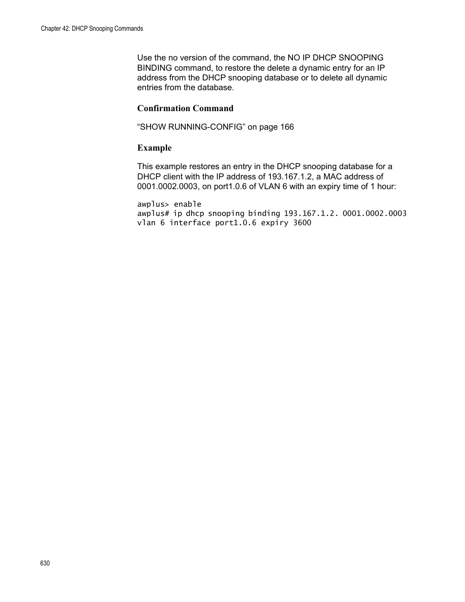 Allied Telesis AT-FS970M Series User Manual | Page 630 / 1938