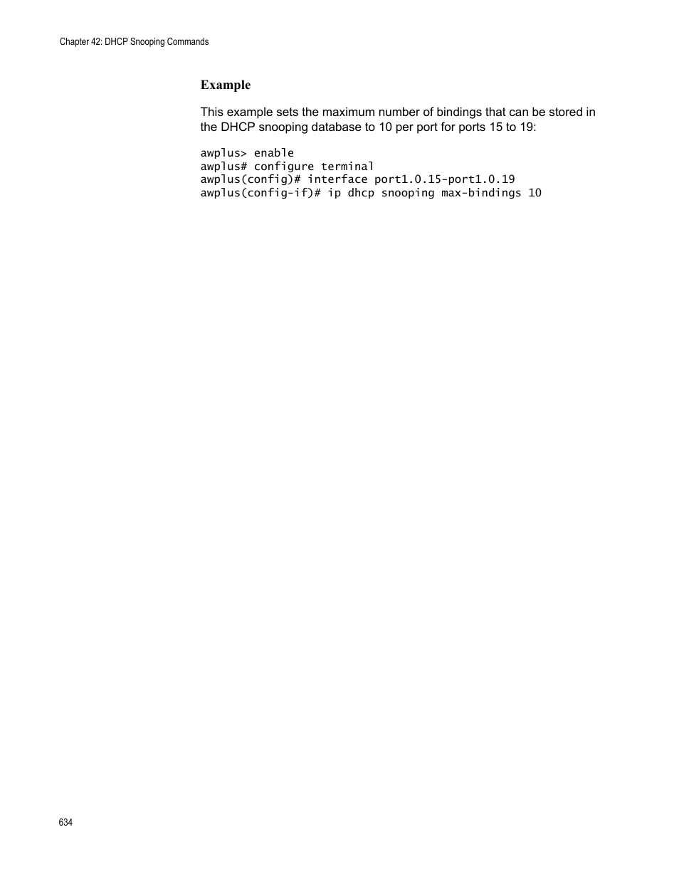 Allied Telesis AT-FS970M Series User Manual | Page 634 / 1938