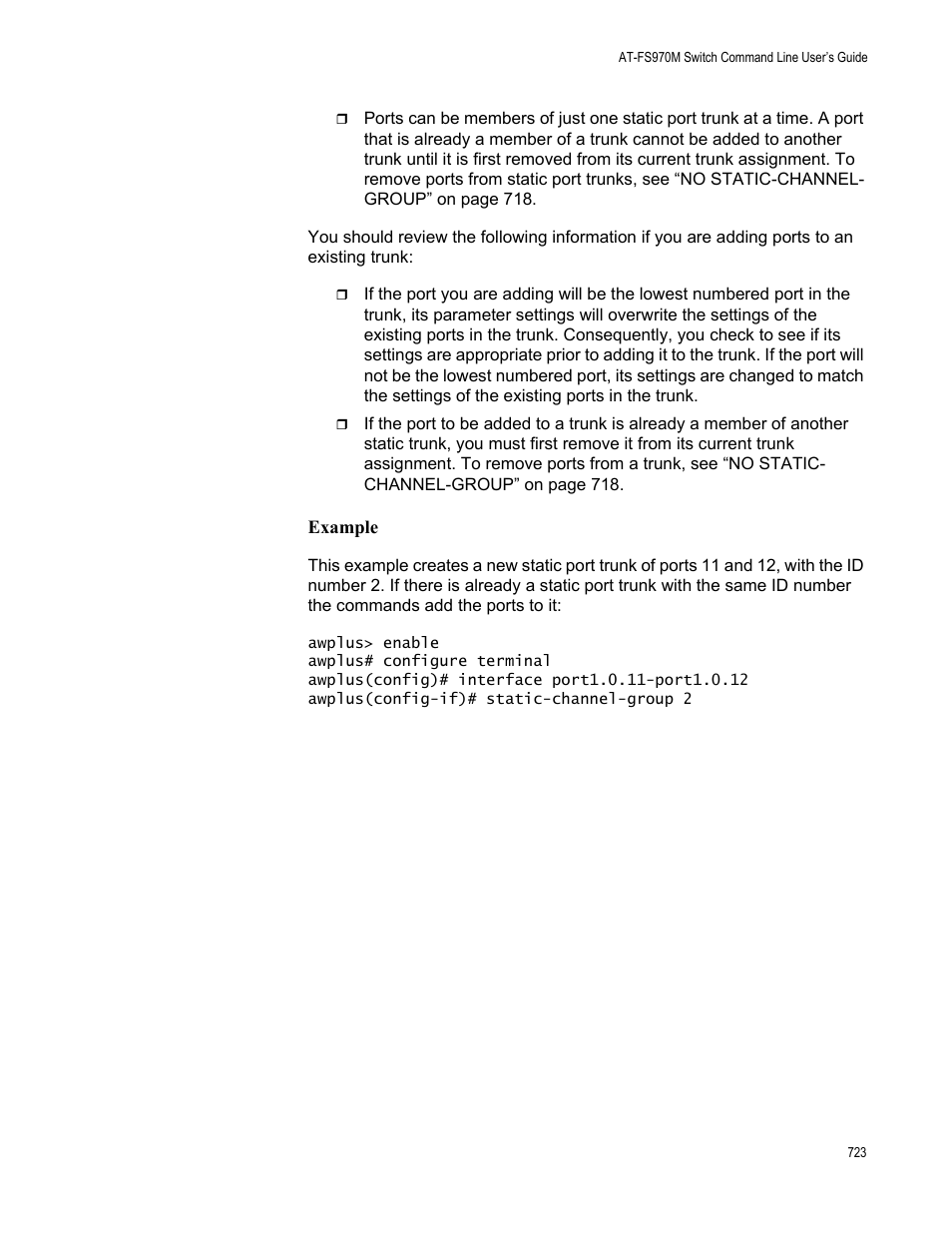 Allied Telesis AT-FS970M Series User Manual | Page 723 / 1938