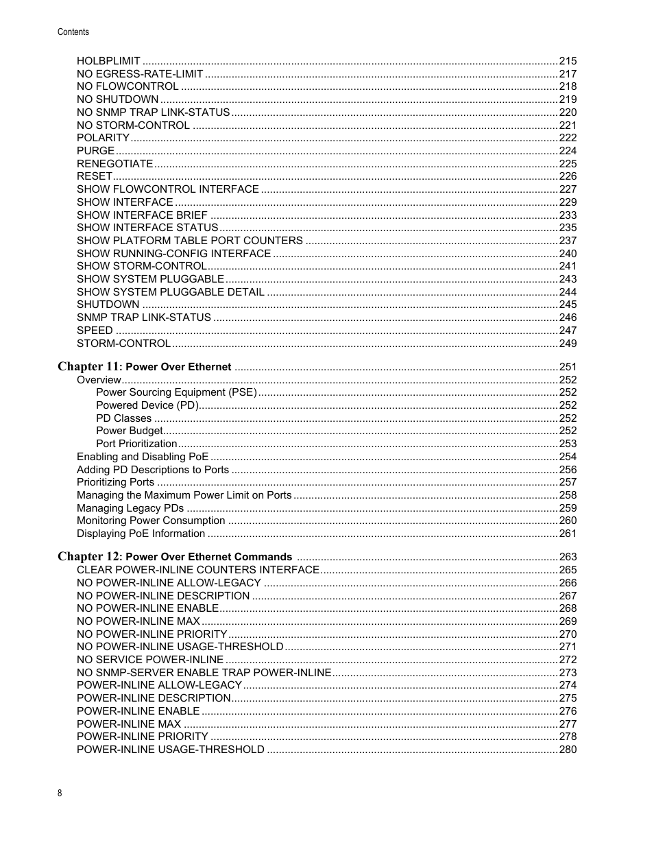 Allied Telesis AT-FS970M Series User Manual | Page 8 / 1938
